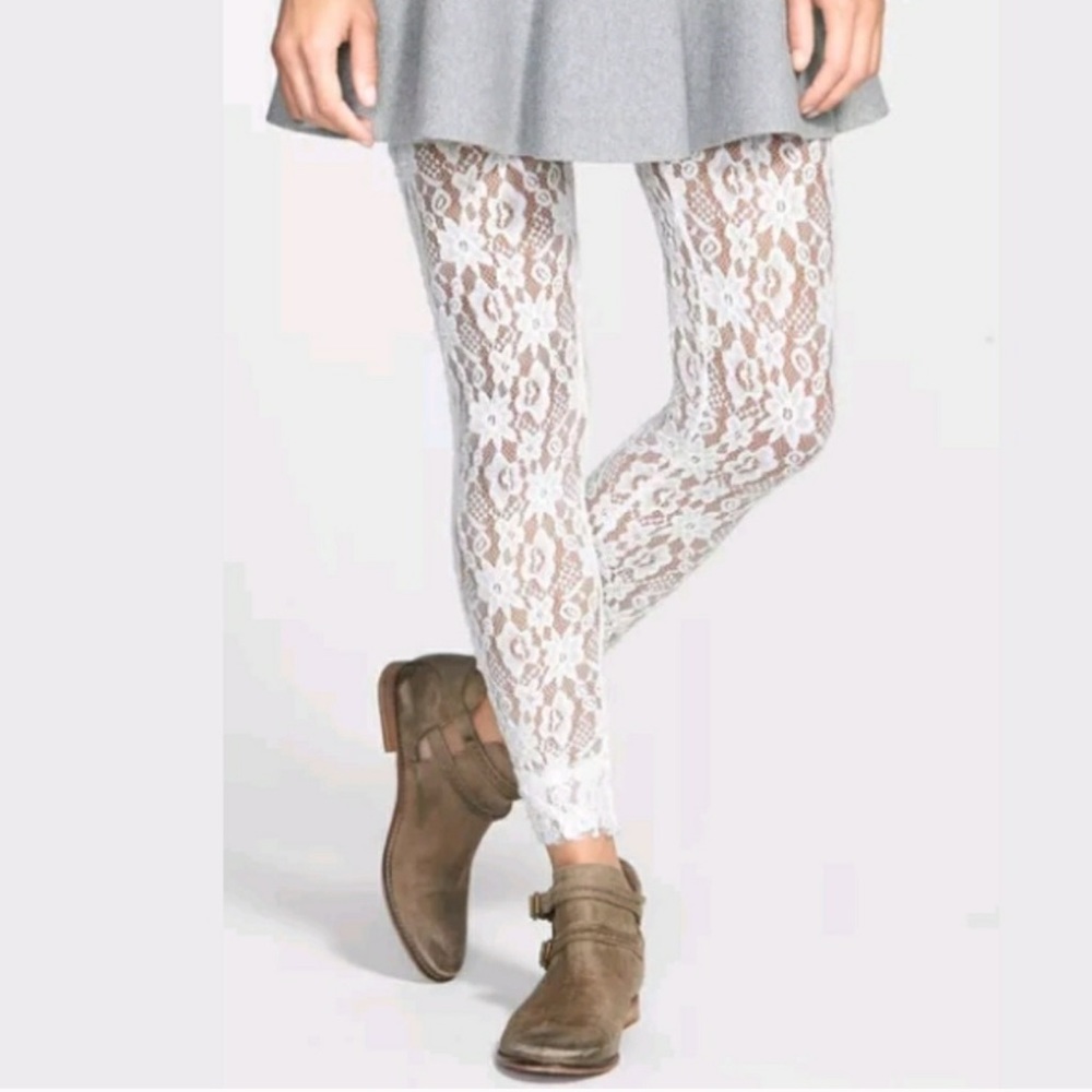 Free people lace leggings